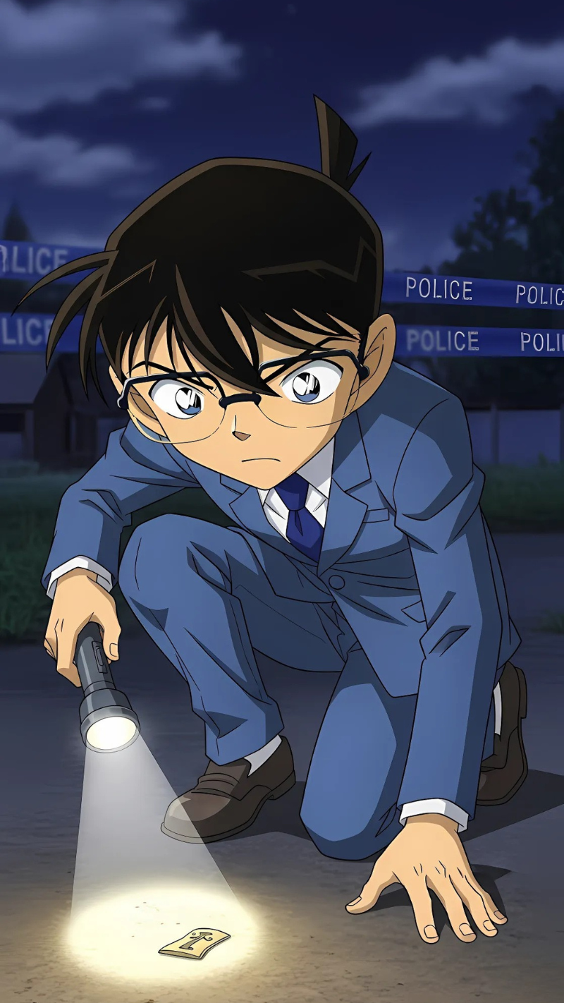 hình nền điện thoại 4k conan