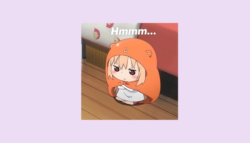ảnh nền cute có chữ anime meme cô gái nhỏ