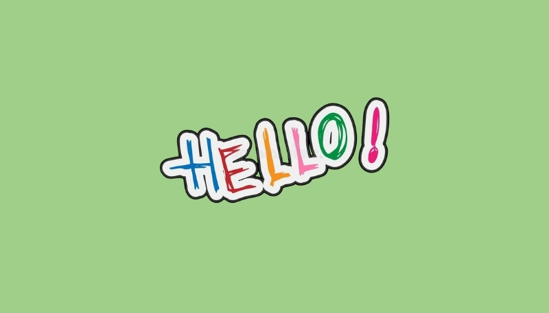 ảnh nền cute có chữ đầy màu sắc