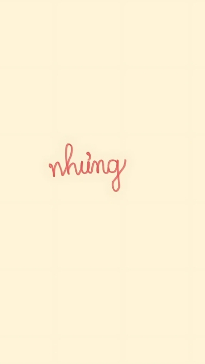 ảnh nền cute có chữ nhưng