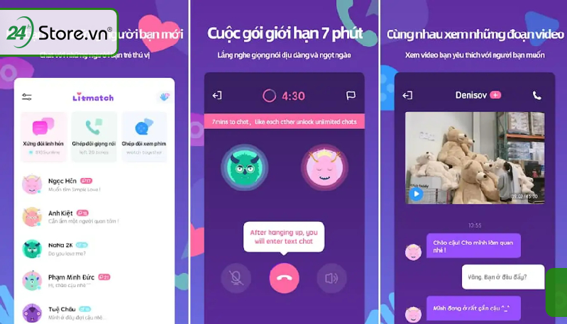 Các tính năng nổi bật của ứng dụng Litmatch là gì?