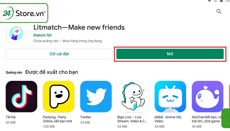 Cách đăng ký tài khoản Litch Match
