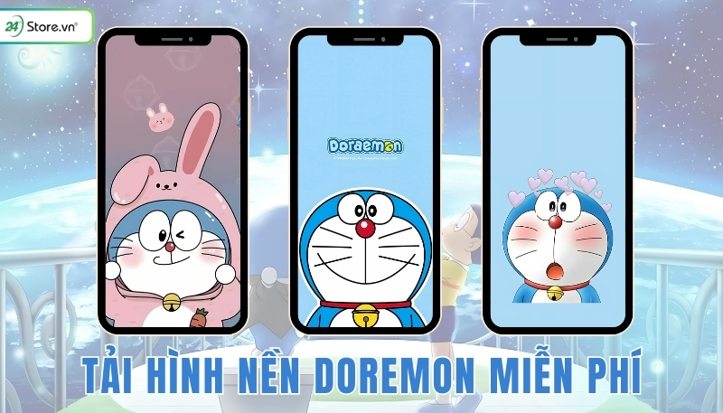 Tải hình nền Doremon miễn phí