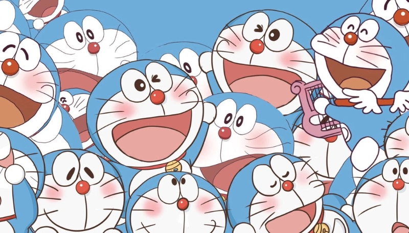 Hình nền máy tính Doremon cute