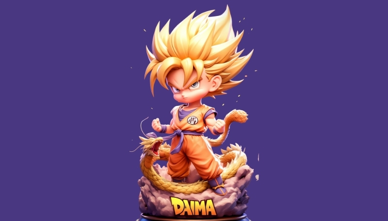 ảnh nền dragon ball daima sống động