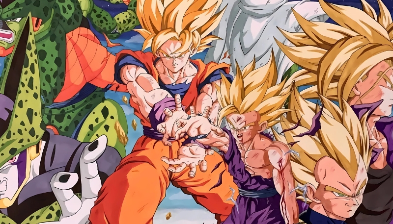 ảnh nền dragon ball z hoành tráng 1