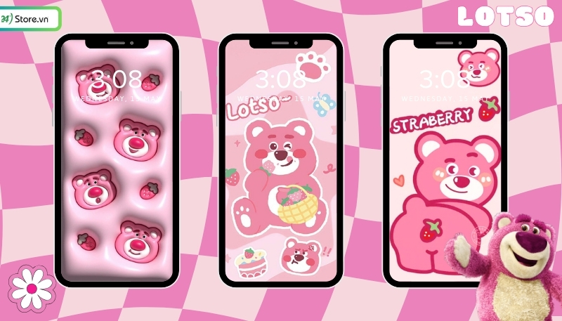 Ý nghĩa của hình nền gấu dâu Lotso