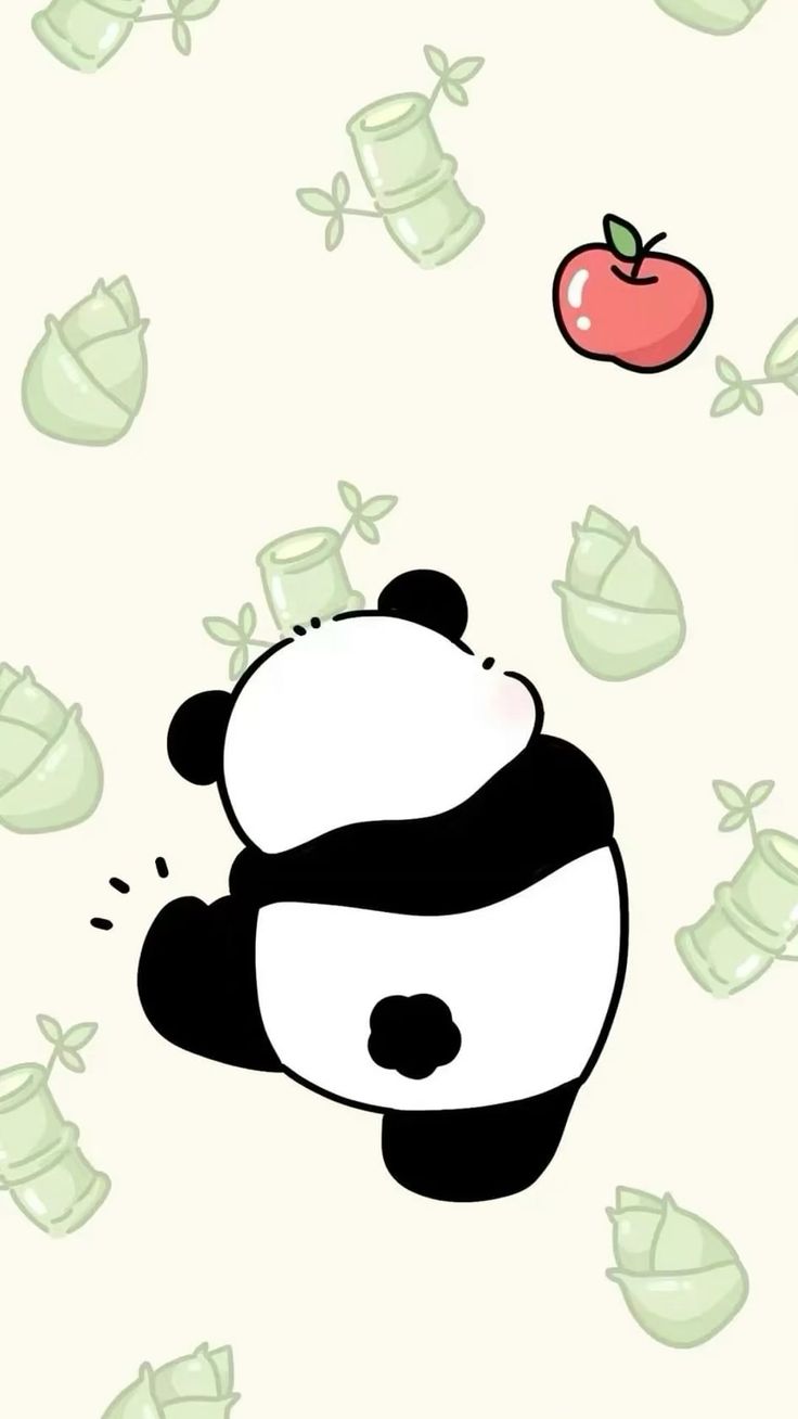 hình nền gấu trúc siêu cute