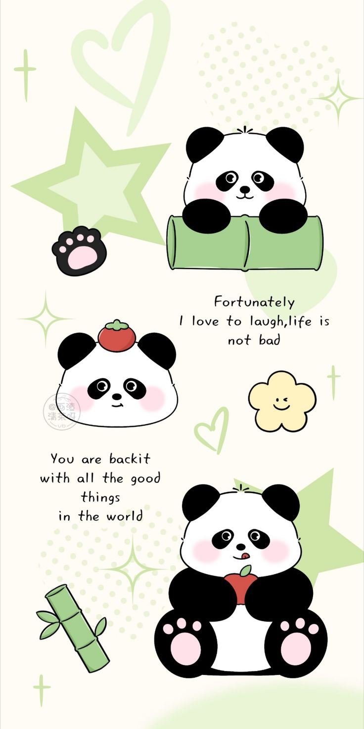 hình nền gấu trúc siêu cute