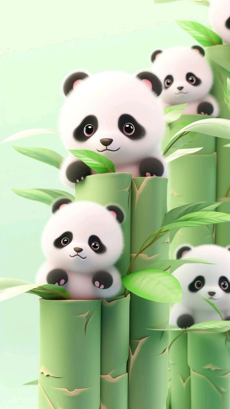 hình nền gấu trúc siêu cute