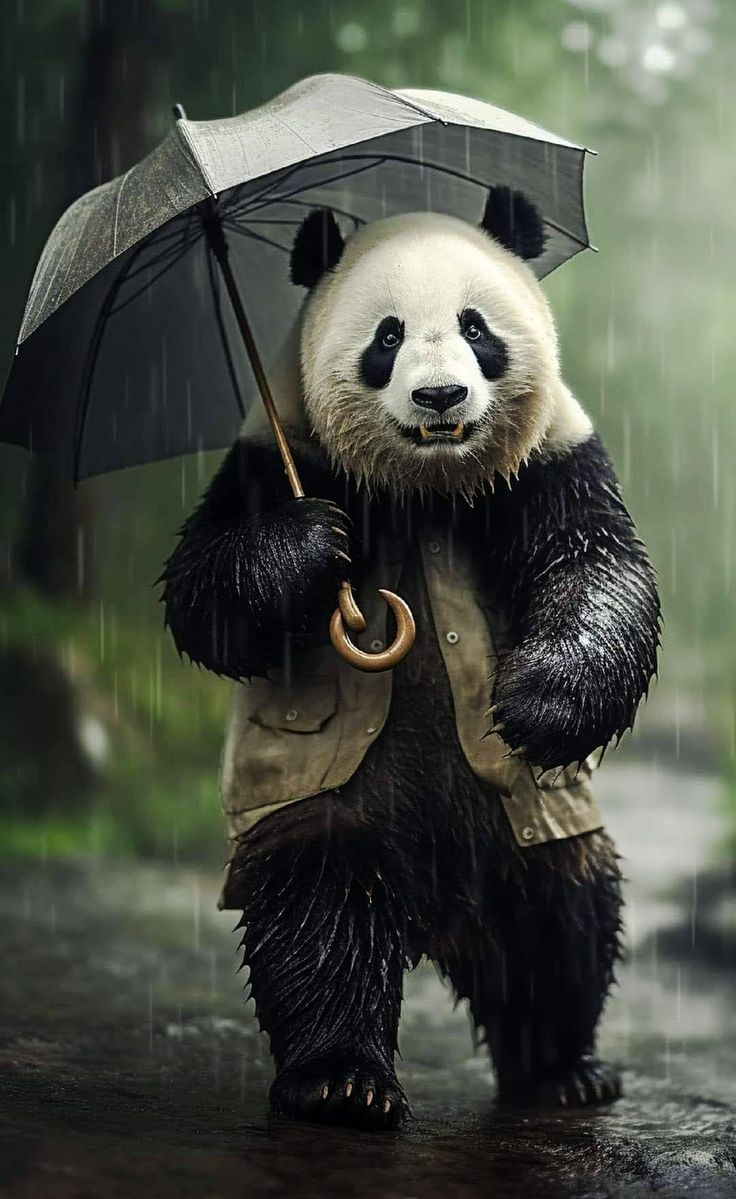 ảnh nền gấu trúc buồn