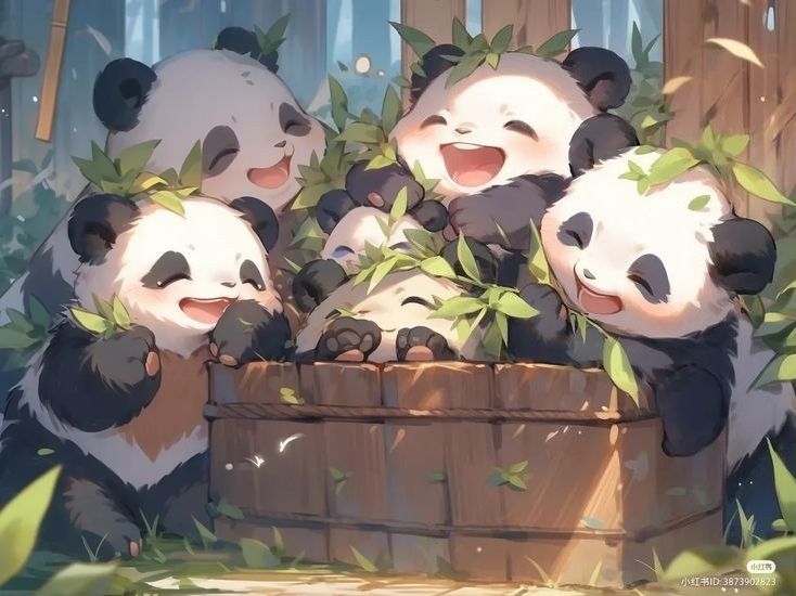 hình ảnh gấu trúc 3d