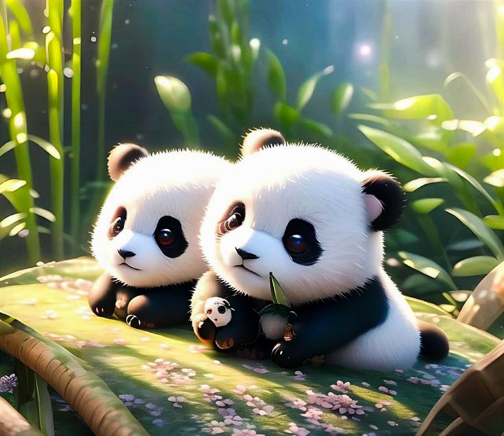 hình ảnh gấu trúc 3d