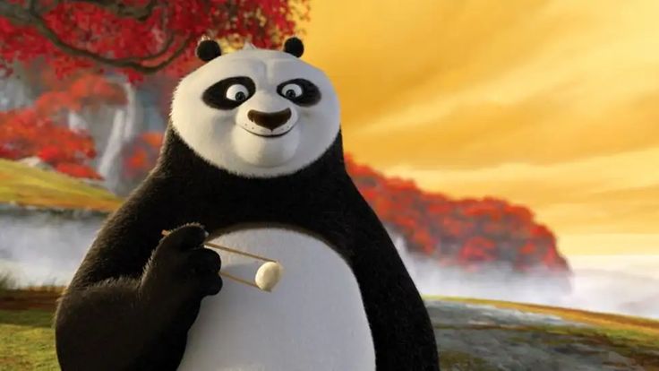 hình nền gấu trúc kungfu panda
