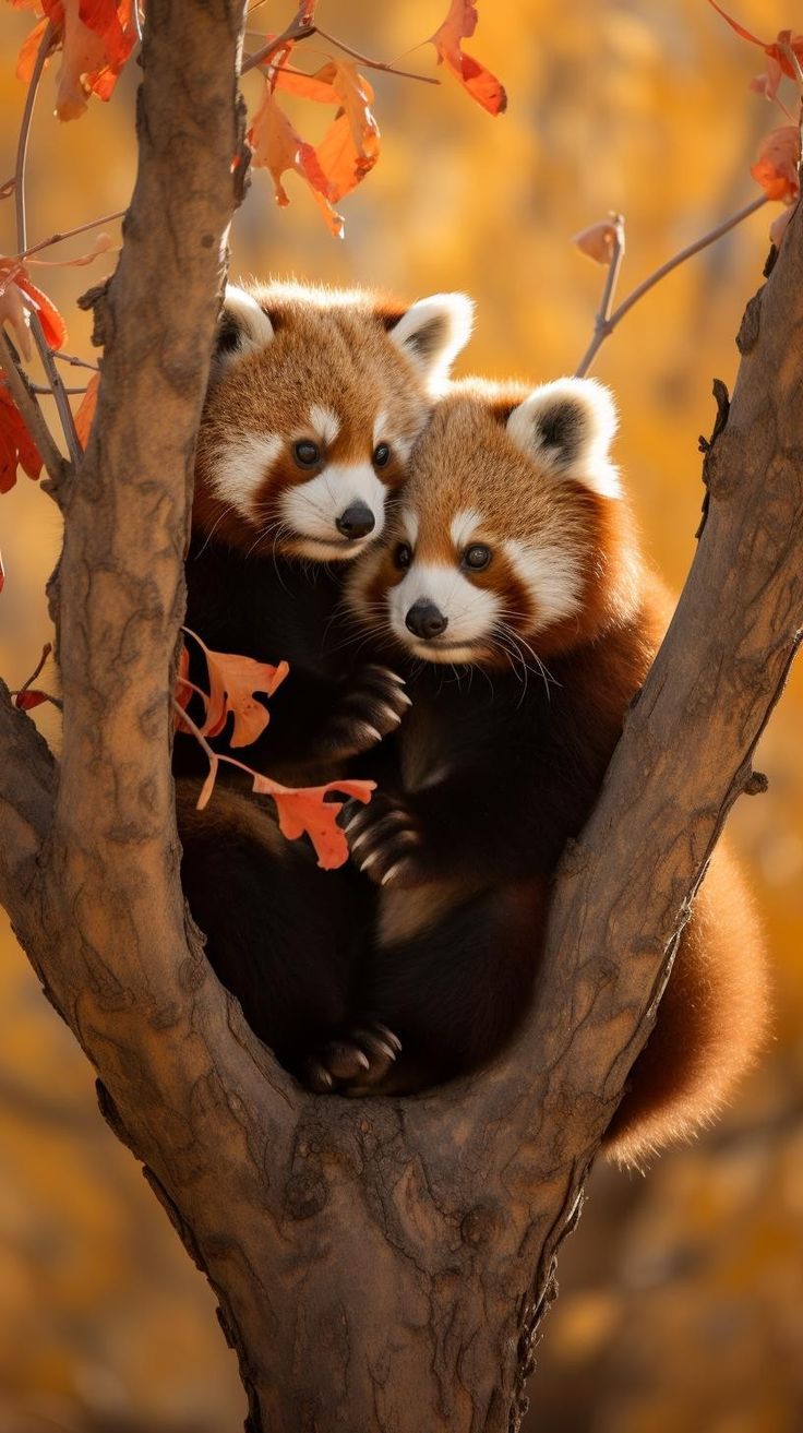 hình nền gấu trúc màu đỏ