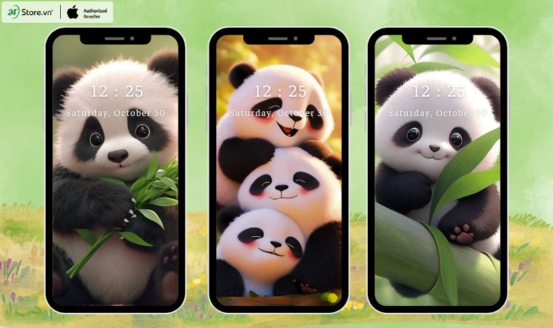 hình nền gấu trúc