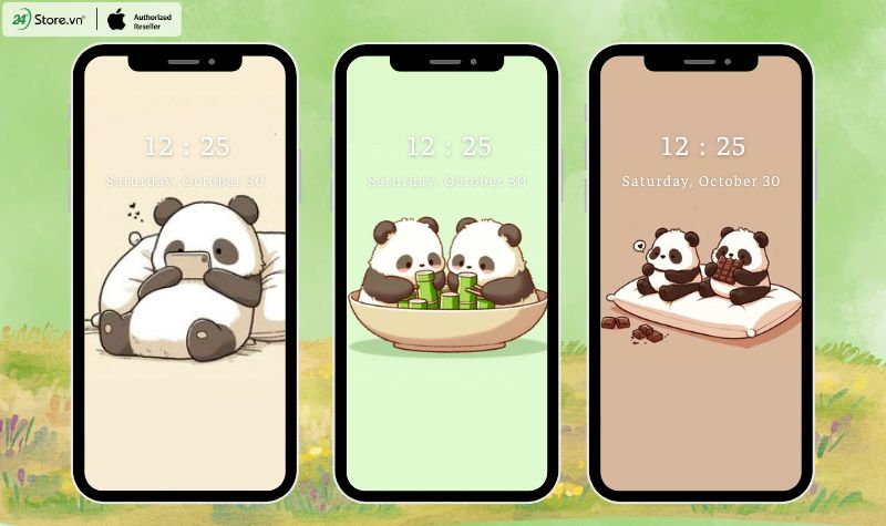 hình nền gấu trúc