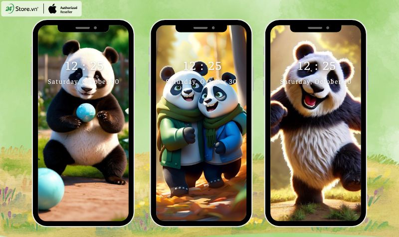 hình nền gấu trúc