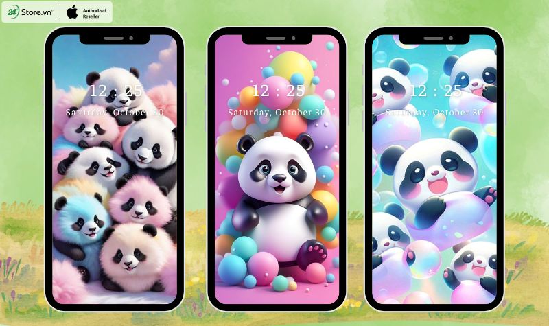 hình nền gấu trúc