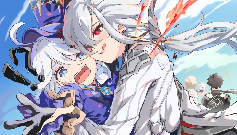 Hình nền Genshin Impact cho máy tính cute