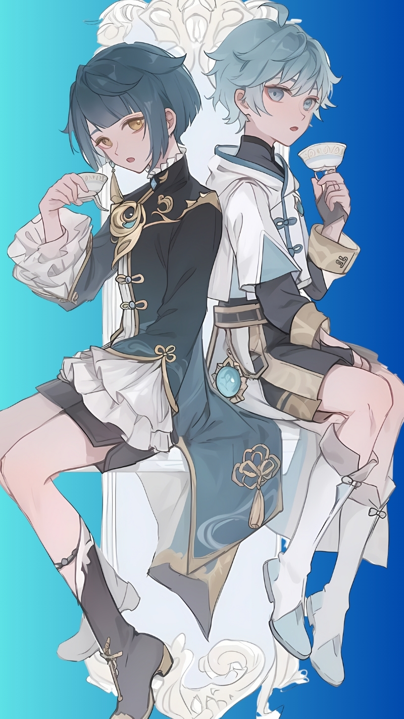 hình nền Genshin Impact fanart cực đẹp