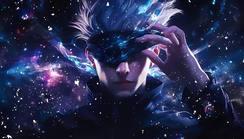 Wallpaper Gojo 3D siêu ngầu cực chất cho PC