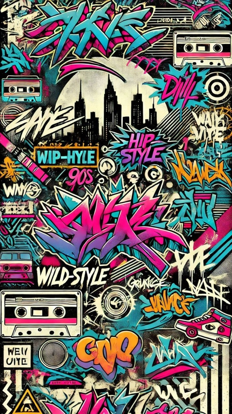 ảnh nền graffiti nghệ thuật cực đẹp
