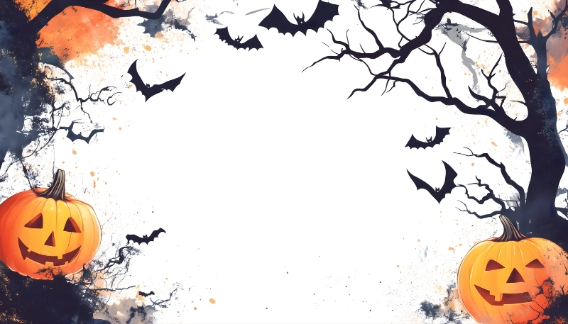 Hình ảnh PowerPoint chủ đề Halloween ấn tượng cho máy tính