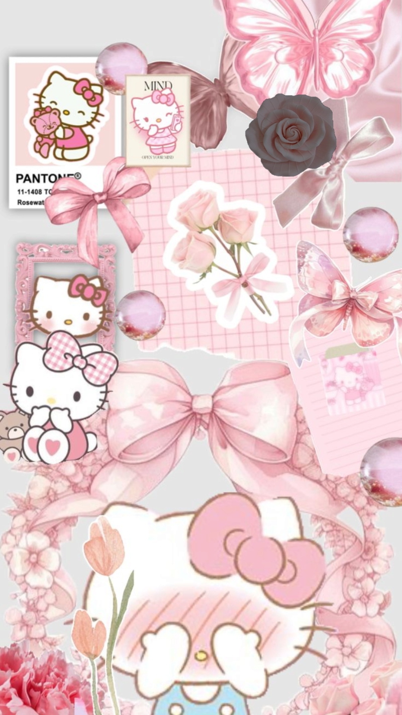 Hình nền Hello Kitty điện thoại