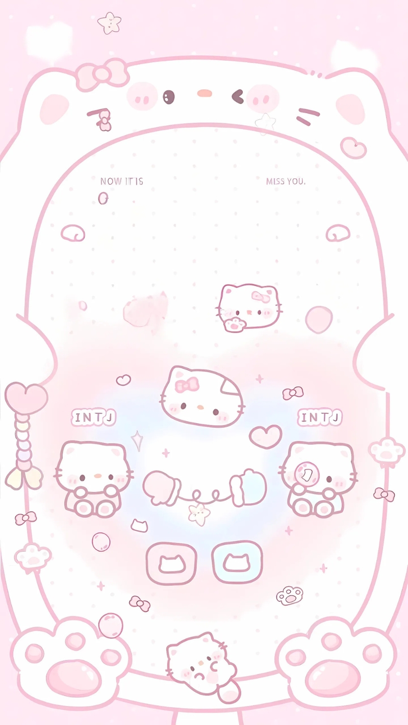 Hình nền Hello Kitty điện thoại