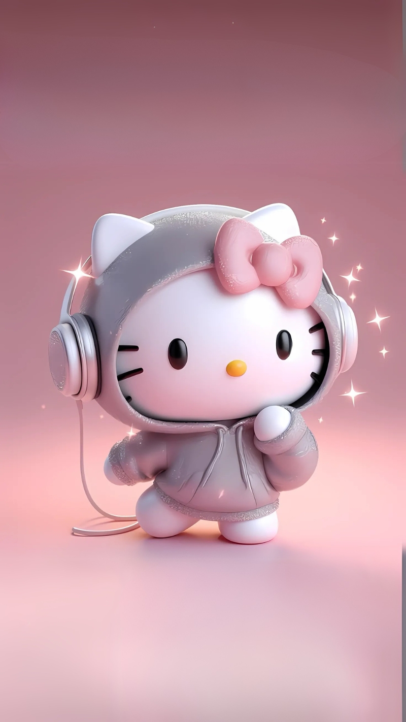 Hình nền Hello Kitty cho iPhone