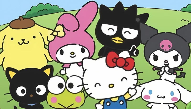 Hình nền Hello Kitty và những người bạn