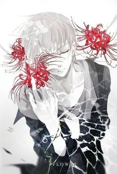 hình nền hoa bỉ ngạn anime