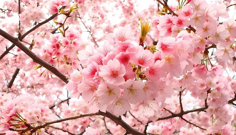 Hình ảnh hoa Đào ngày Tết