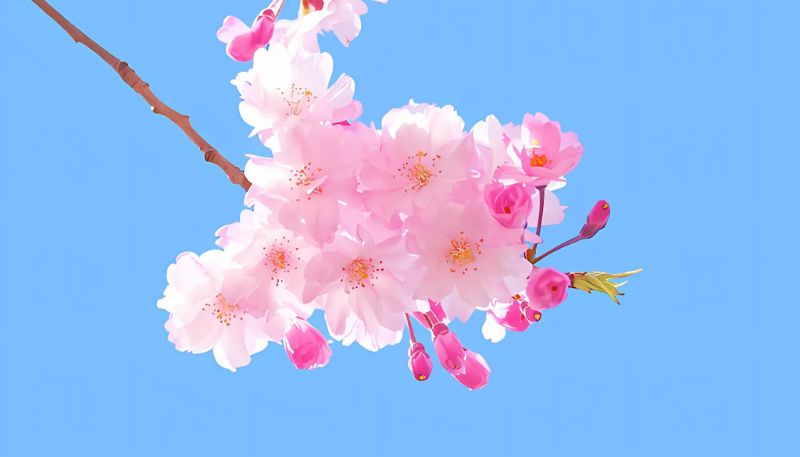 Hình ảnh hoa Đào cho máy tính