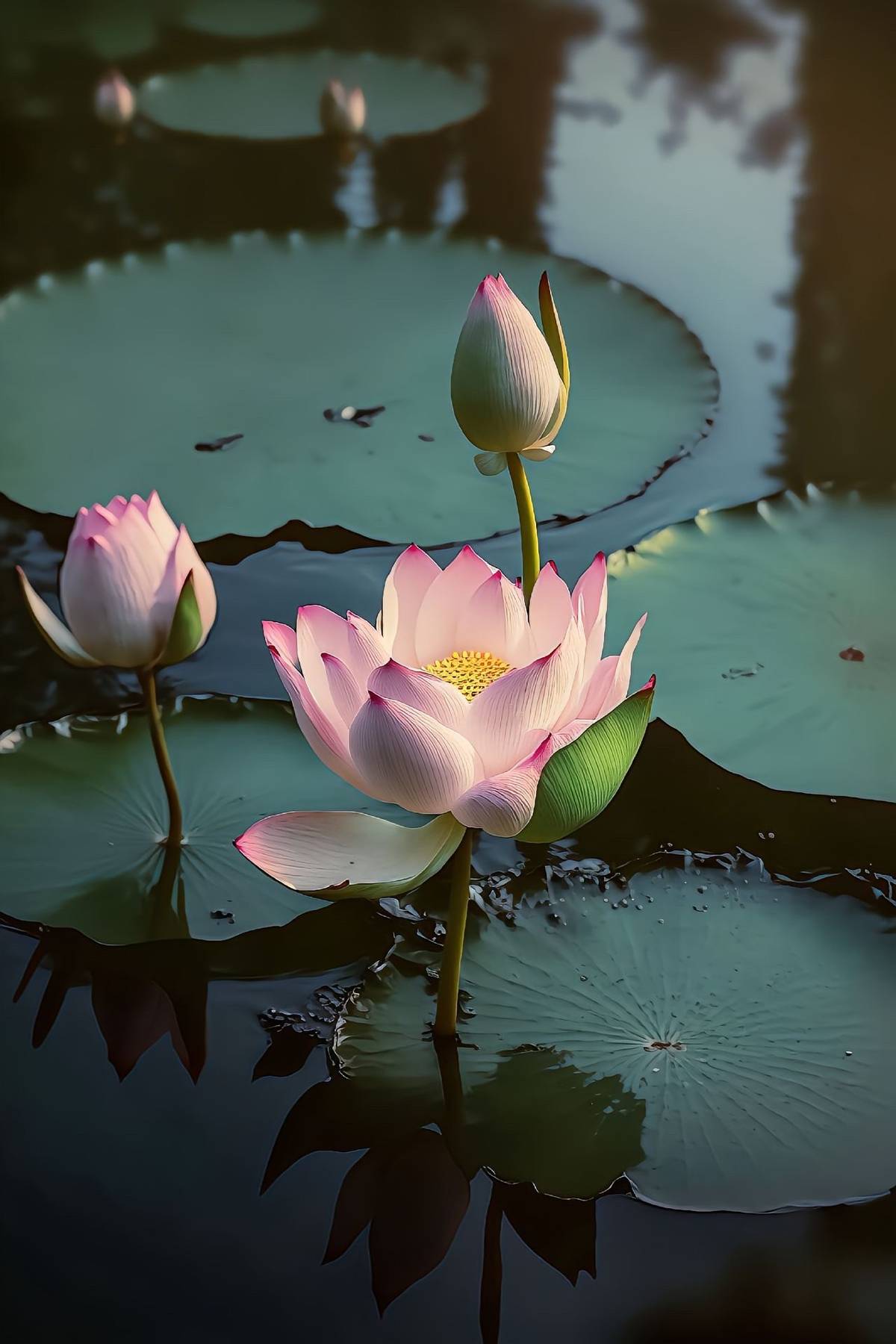 hình nền hoa sen 4K