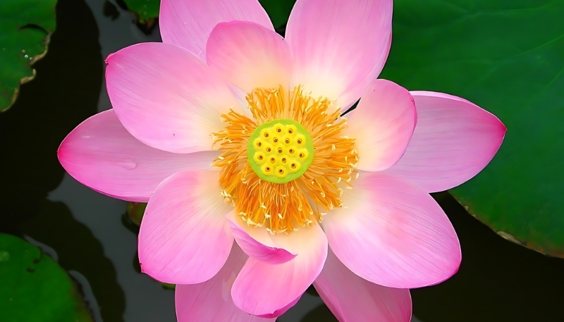 Hình nền hoa sen sắc sỡ