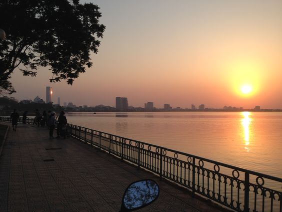 hình nền hoàng hôn chill