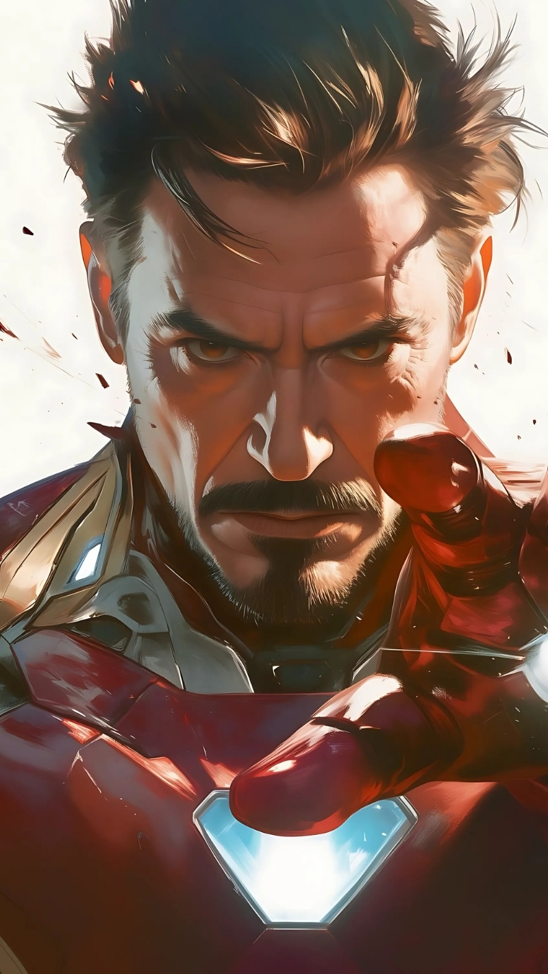 Hình nền Iron Man 4k cực chất cho điện thoại