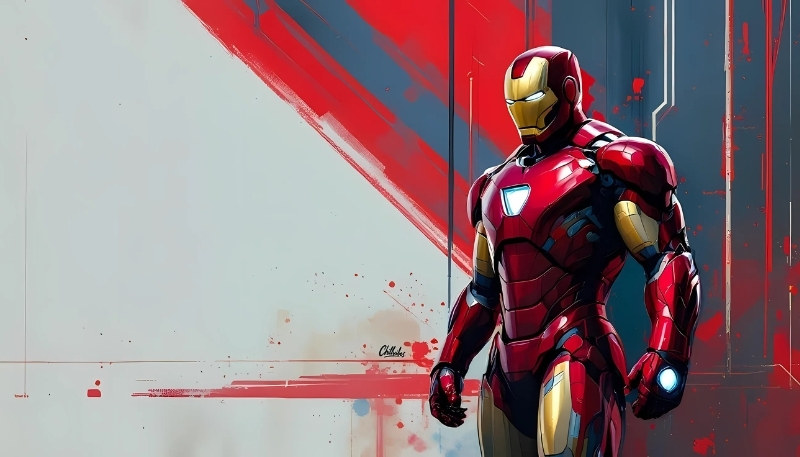 Iron Man 4k hình nền cho máy tính