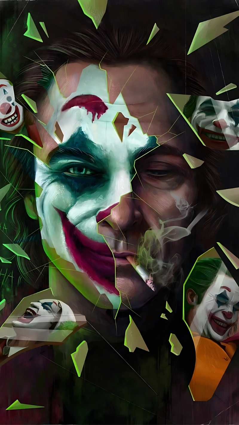 Background Joker 4K nghệ thuật smartphone