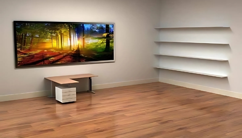ảnh nền kệ sách 4k thú vị