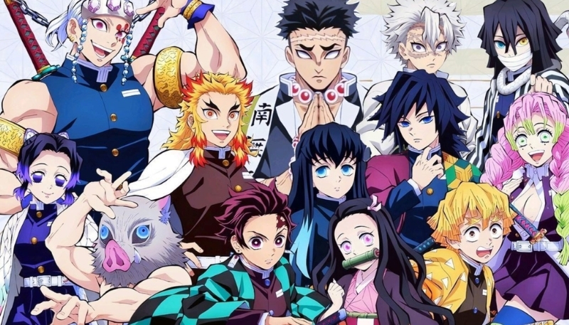ảnh nền kimetsu yaiba đội nhóm