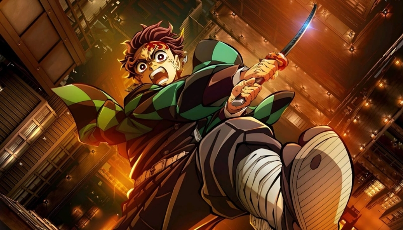 hình kimetsu yaiba cảnh chiến đấu