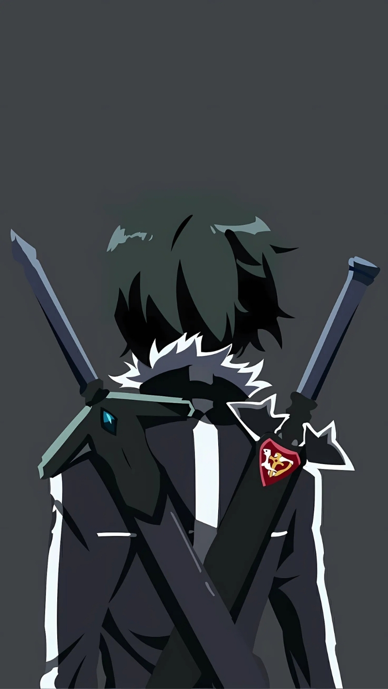 Ảnh nền Kirito ngầu huyền bí