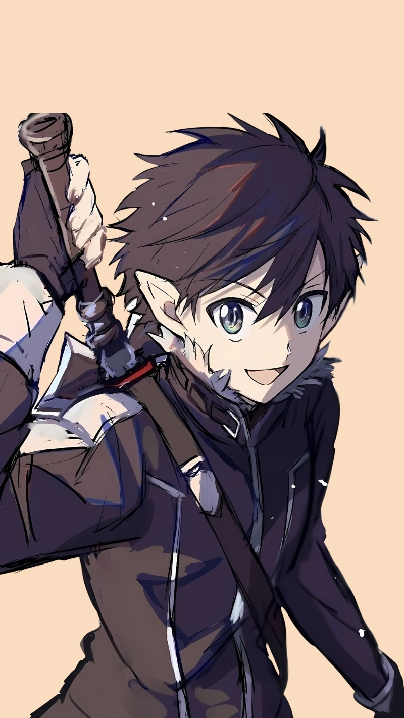 Ảnh nền Kirito ngầu lột xác