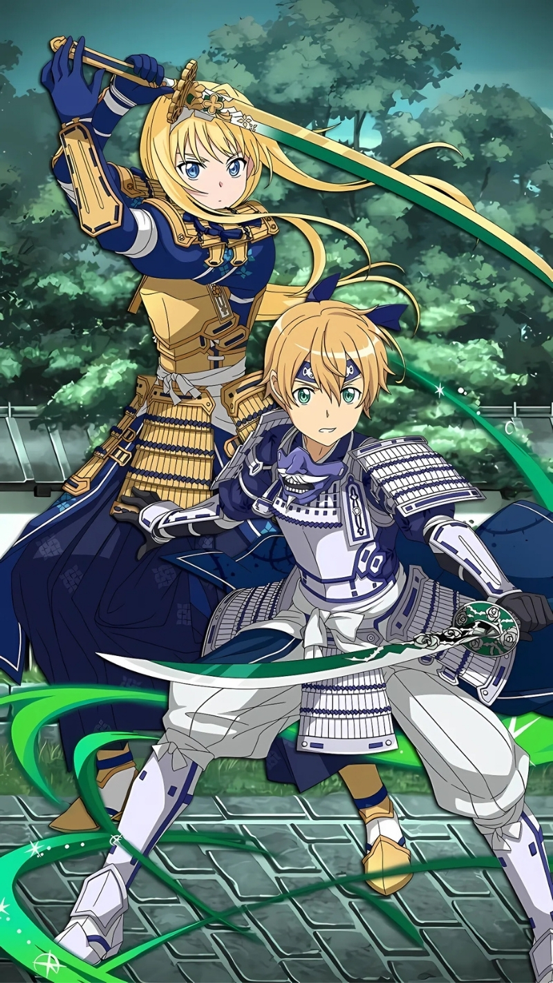 Ảnh nền Kirito và Asuna đẹp đôi