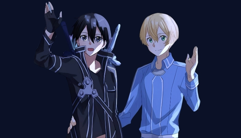 Ảnh nền máy tính Kirito và bạn bè lung linh nhất