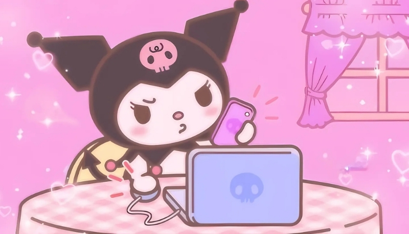 Ảnh kuromi máy tính đáng yêu