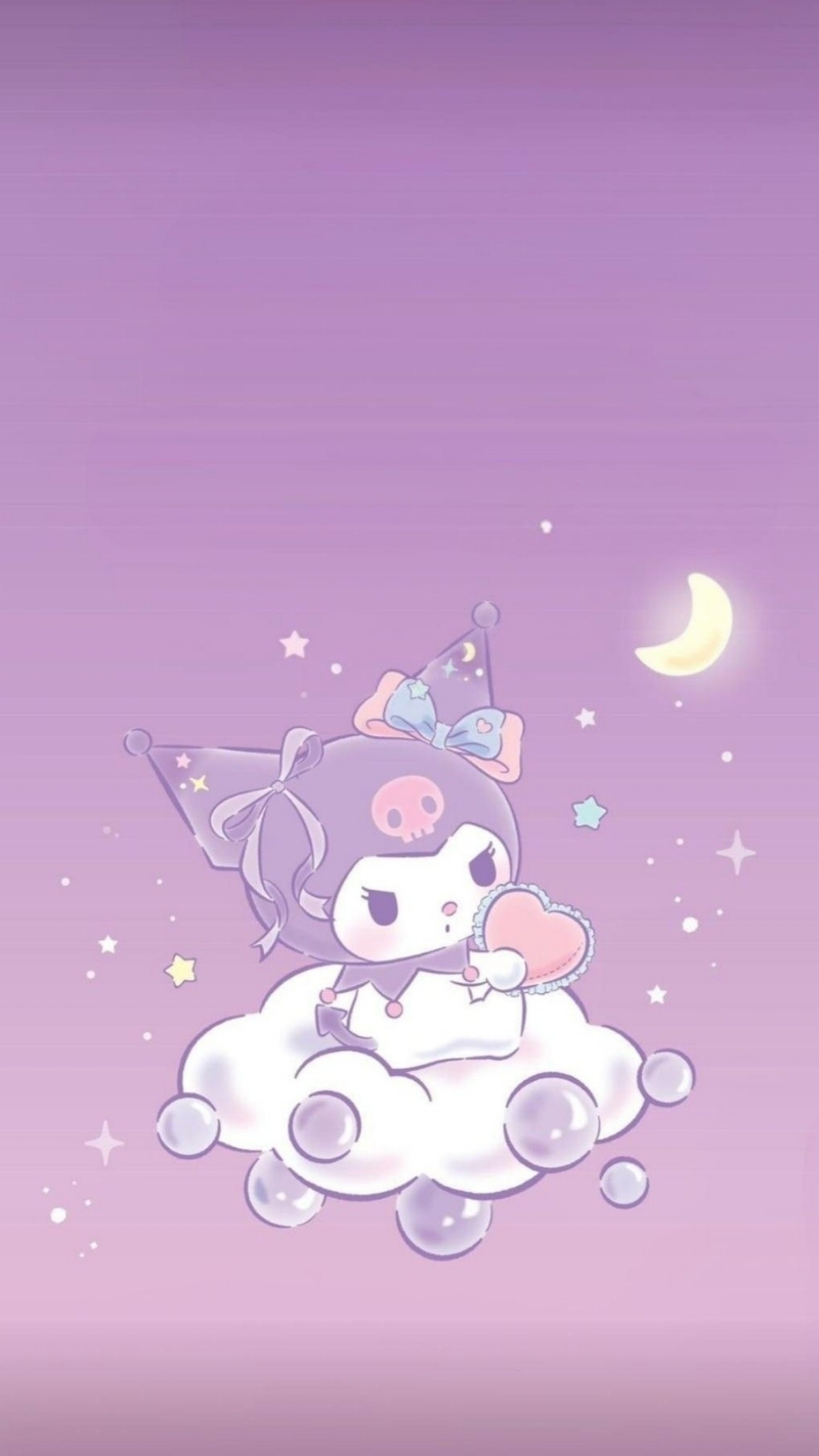 Ảnh nền kuromi mộng mơ
